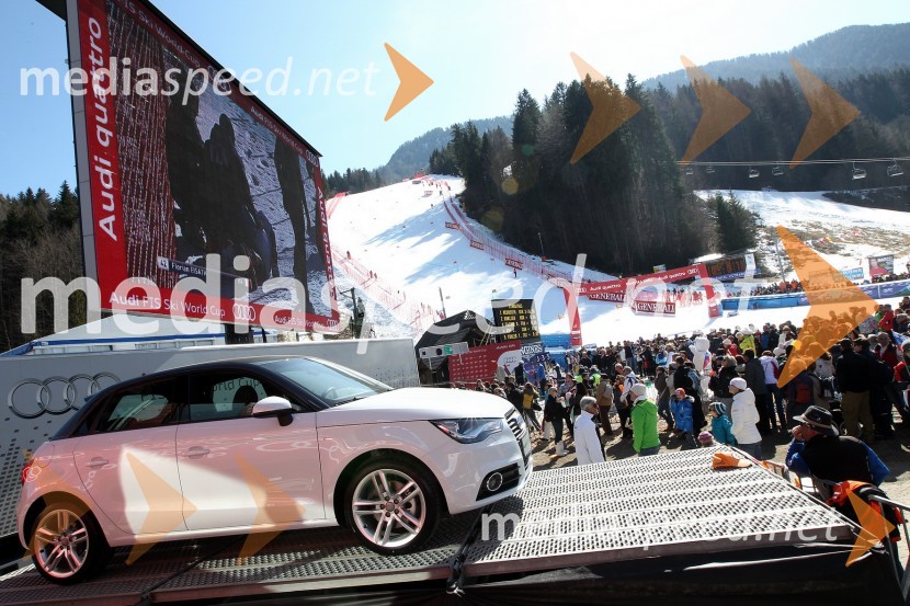 Audi A1 Sportback51. pokal Vitranc, veleslalom in VIP dogajanje