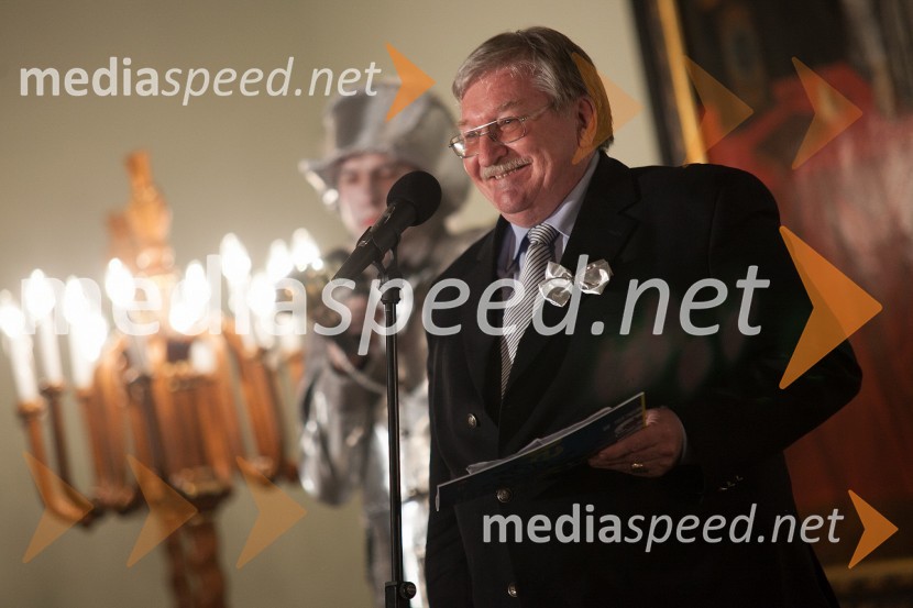 Franz Rieder, direktor muzeja Zinnfiguren Welt Katzelsdorf in soavtor razstavePokrajinski muzej Maribor, razstava Svet na dlani