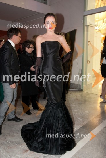 Iryna Osypenko Nemec, manekenkaViktorji 2011, rdeča preproga in VIP dogajanje