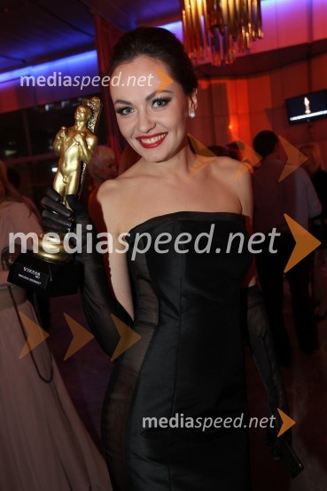 Iryna Osypenko Nemec, manekenkaViktorji 2011, rdeča preproga in VIP dogajanje