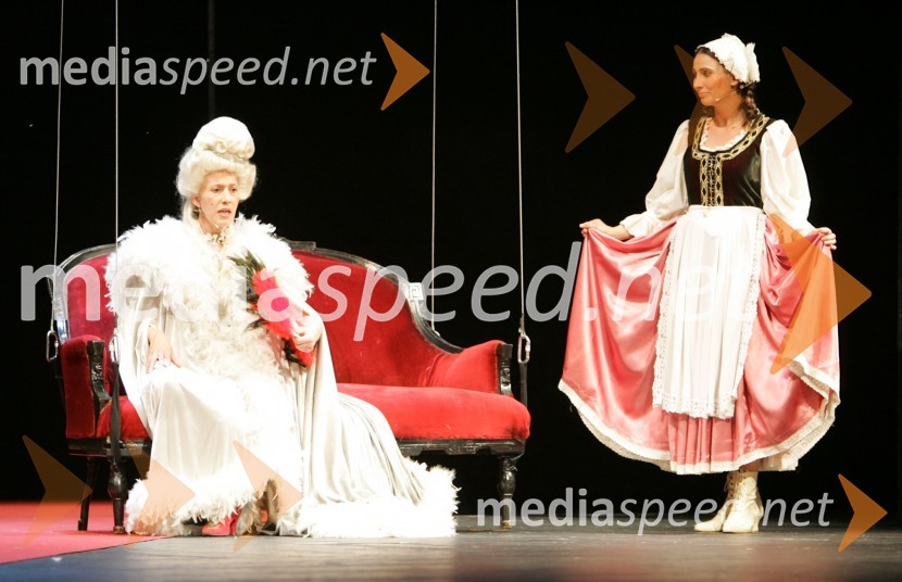 Barbara Vidovič in Alenka Tetičkovič, igralki - spremljevalni program podelitve Borštnikovega prstanaBorštnikov prstan 2006, podelitev