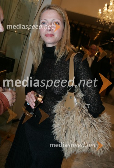 Nataša Matjašec, igralka - dobitnica nagrade za igroBorštnikov prstan 2006, podelitev