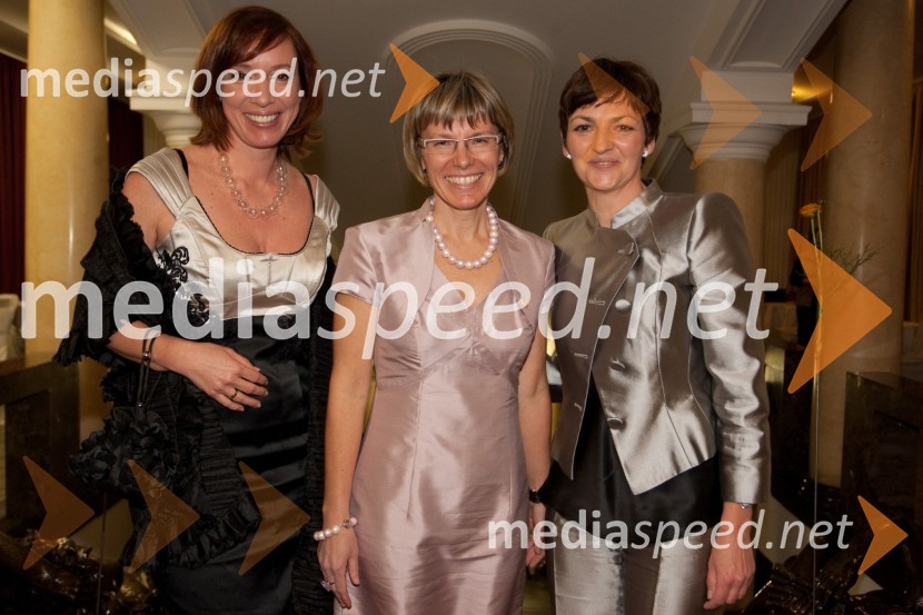 Ladeja Godina Košir, direktorica marketinga družbe Delo d.d., Vera Aljančič Falež, članica uprave Mercatorja, predsednica Lions kluba Viva in Maja Makovec Brenčič, prodekanja za razvoj na Ekonomski fakulteti v Ljubljani, podpredsednica Lions kluba VivaDobrodelni dogodek Lions kluba Viva