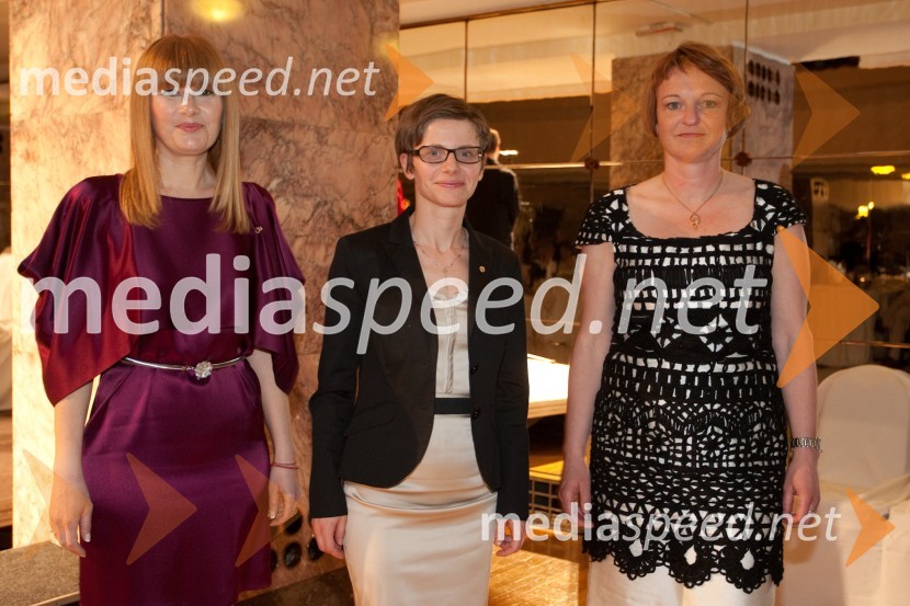 Zvezdana Snoj, Tjaša Polak in Špela BidovecDobrodelni dogodek Lions kluba Viva