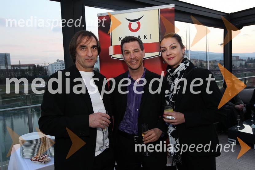 Irek Mukhamedov, umetniški direktor SNG Opera in Balet Ljubljana, Christopher Wurst, kulturni ataše na veleposlaništvu Združenih držav Amerike in ...Zaključna prireditev Guest Star 2011 - Izbor tujih osebnosti leta