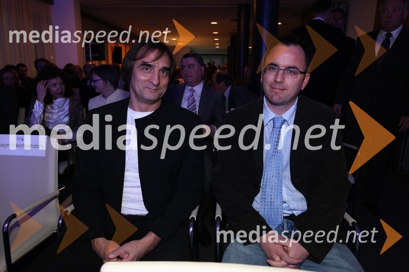 Irek Mukhamedov, umetniški direktor SNG Opera in Balet Ljubljana ter Brian King, predsednik skupnosti Mozilla Developers (MozDev)Zaključna prireditev Guest Star 2011 - Izbor tujih osebnosti leta