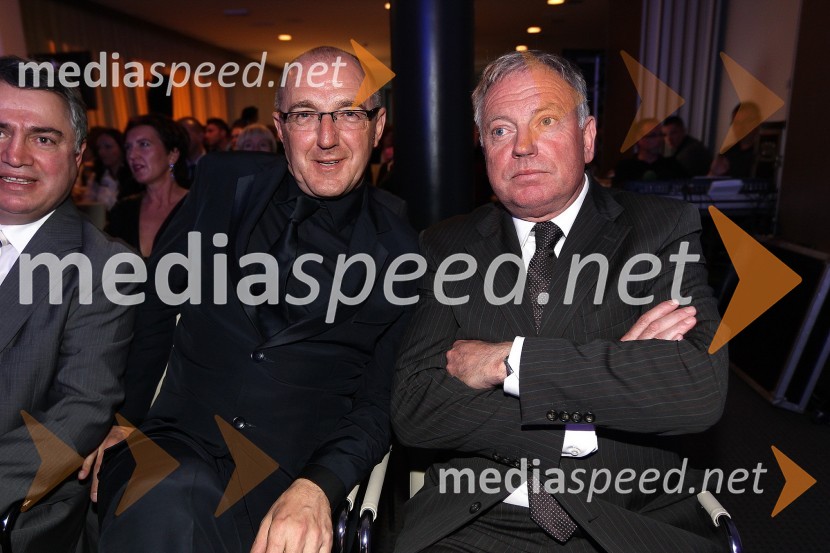 Brane Krajnik, direktor The Slovenia Times; Srečko TrgalecZaključna prireditev Guest Star 2011 - Izbor tujih osebnosti leta