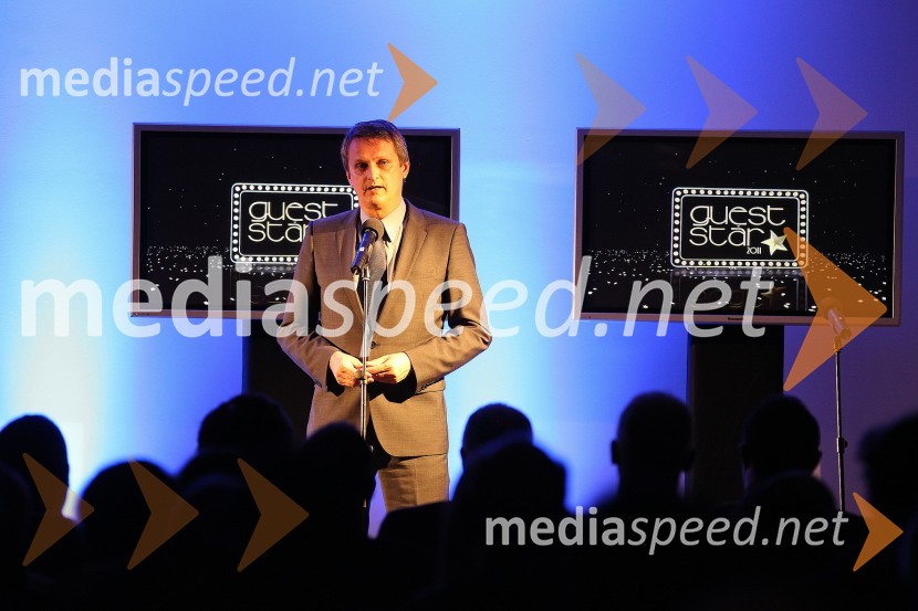 	Tomaž Kancler, podžupan MOMZaključna prireditev Guest Star 2011 - Izbor tujih osebnosti leta