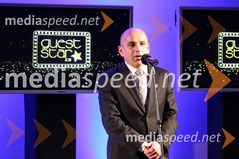 Marjan Hribar, generalni direktor Direktorata za turizem na Ministrstvu za gospodarstvoZaključna prireditev Guest Star 2011 - Izbor tujih osebnosti leta