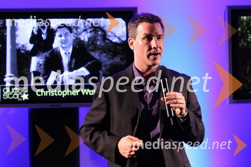Christopher Wurst, kulturni ataše na veleposlaništvu Združenih držav AmerikeZaključna prireditev Guest Star 2011 - Izbor tujih osebnosti leta
