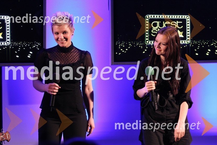 Katja Koren in Severa Gjurin, pevkiZaključna prireditev Guest Star 2011 - Izbor tujih osebnosti leta