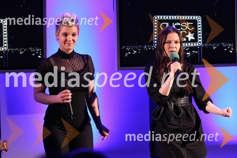 Katja Koren in Severa Gjurin, pevkiZaključna prireditev Guest Star 2011 - Izbor tujih osebnosti leta