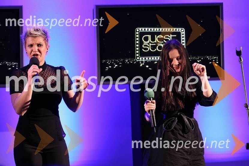 Katja Koren in Severa Gjurin, pevkiZaključna prireditev Guest Star 2011 - Izbor tujih osebnosti leta