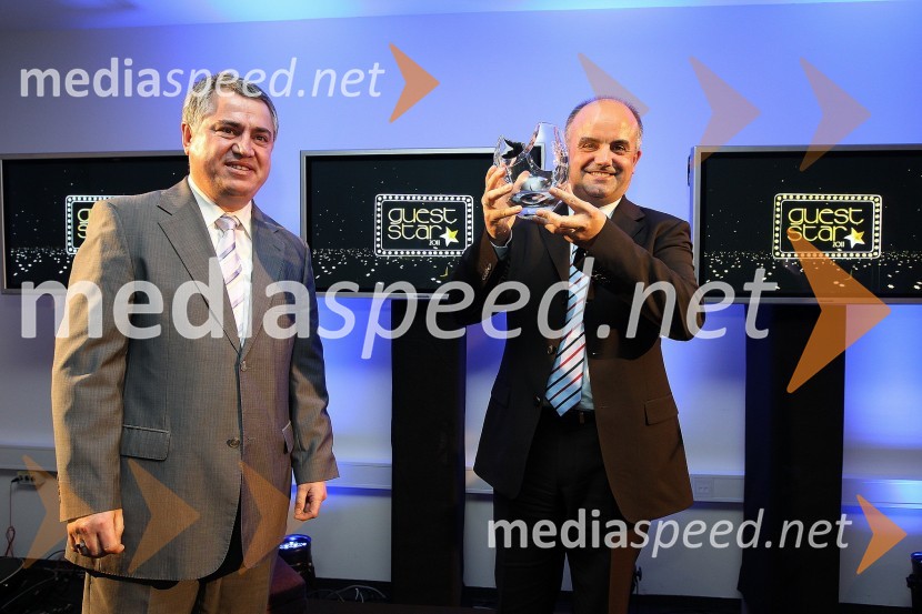 ... in Klaus J. Holeczek, izvršni direktor Odelo SlovenijaZaključna prireditev Guest Star 2011 - Izbor tujih osebnosti leta