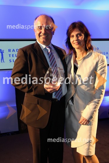 Klaus J. Holeczek, izvršni direktor Odelo Slovenija in soproga HeikeZaključna prireditev Guest Star 2011 - Izbor tujih osebnosti leta