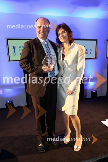 Klaus J. Holeczek, izvršni direktor Odelo Slovenija in soproga HeikeZaključna prireditev Guest Star 2011 - Izbor tujih osebnosti leta