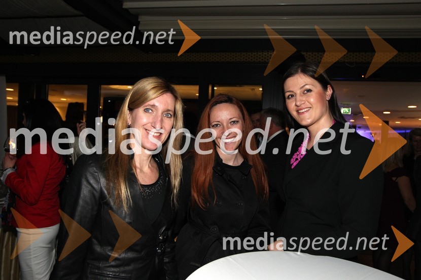 Vida Dolenc Pogačnik, Ameriška gospodarska zbornica (AmCham); ...; Maja Košir, projektni vodja Ameriška gospodarska zbornica (AmCham)Zaključna prireditev Guest Star 2011 - Izbor tujih osebnosti leta