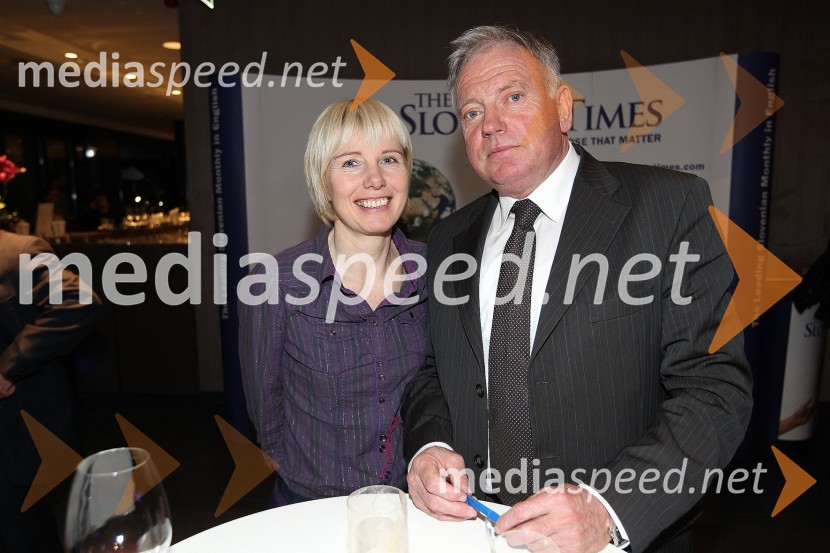 Polonca Komar, poslanka;&nbsp;Srečko TrglecZaključna prireditev Guest Star 2011 - Izbor tujih osebnosti leta