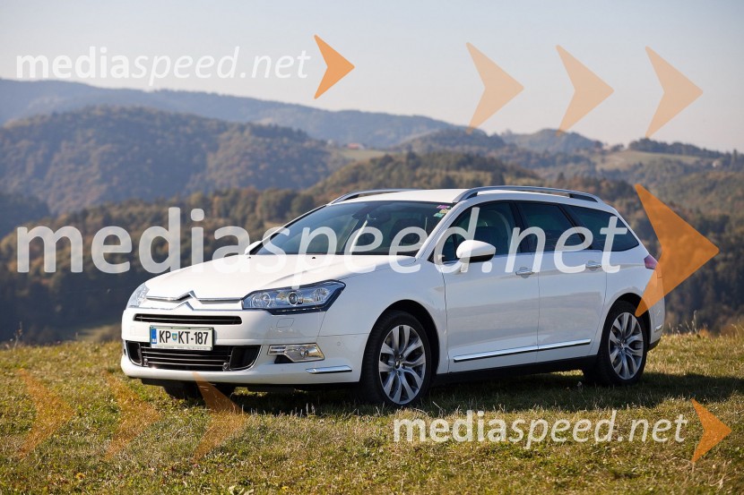 Citroën C5 Tourer 2.2 HDi ExclusiveCitroën C5 Tourer 2.2 HDi Exclusive, mediaspeed test