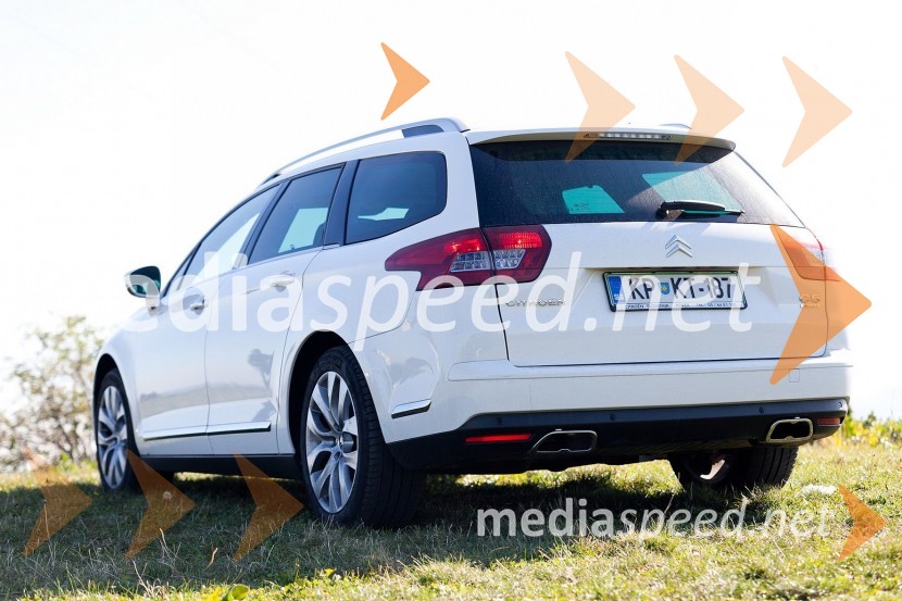 Citroën C5 Tourer 2.2 HDi ExclusiveCitroën C5 Tourer 2.2 HDi Exclusive, mediaspeed test