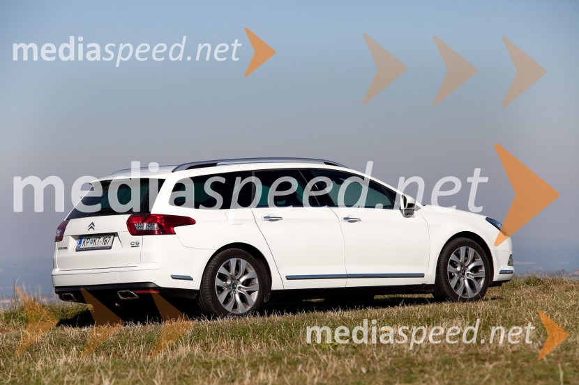 Citroën C5 Tourer 2.2 HDi ExclusiveCitroën C5 Tourer 2.2 HDi Exclusive, mediaspeed test