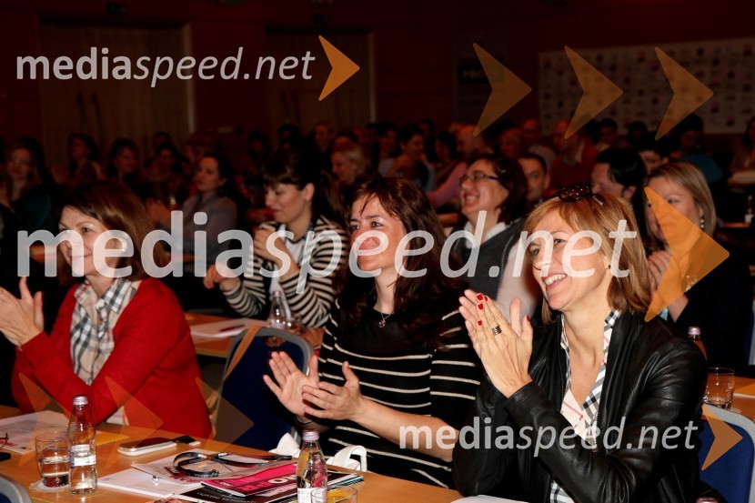 Lidija Pavlin, Agencija Nicha, Bernarda Boh, Telekom Slovenije d.d. in Marjeta Kirn Kljajič, Agencija Nicha10. PRO.PR konferenca, mednarodna konferenca za odnose z javnostmi