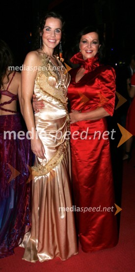 Lorella Flego, televizijska voditeljica in Miša MolkFemme fatal 2006, izbor revije Eva