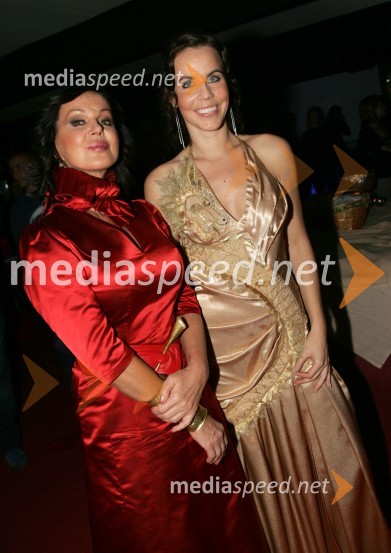 Miša Molk in Lorella Flego, televizijska voditeljicaFemme fatal 2006, izbor revije Eva