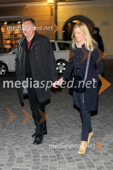 Zoran Janković, župan Mestne občine Ljubljana in soproga Mija JankovićZoran Janković je znova postal župan Ljubljane