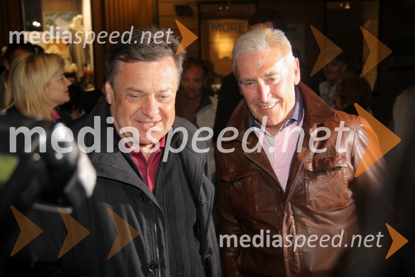 Zoran Janković, župan Mestne občine Ljubljana in Aleš Čerin, podžupan Mestne občine LjubljanaZoran Janković je znova postal župan Ljubljane