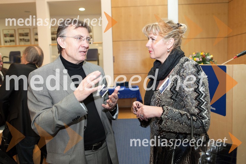 Prof. dr. Danijel Rebolj, rektor Univerze v Mariboru in prof. dr. Aleksandra Lobnik, Fakulteta za strojništvo Univerze v MariboruKultura kakovosti in prepoznavnost slovenskih univerz, Slovenska rektorska konferenca