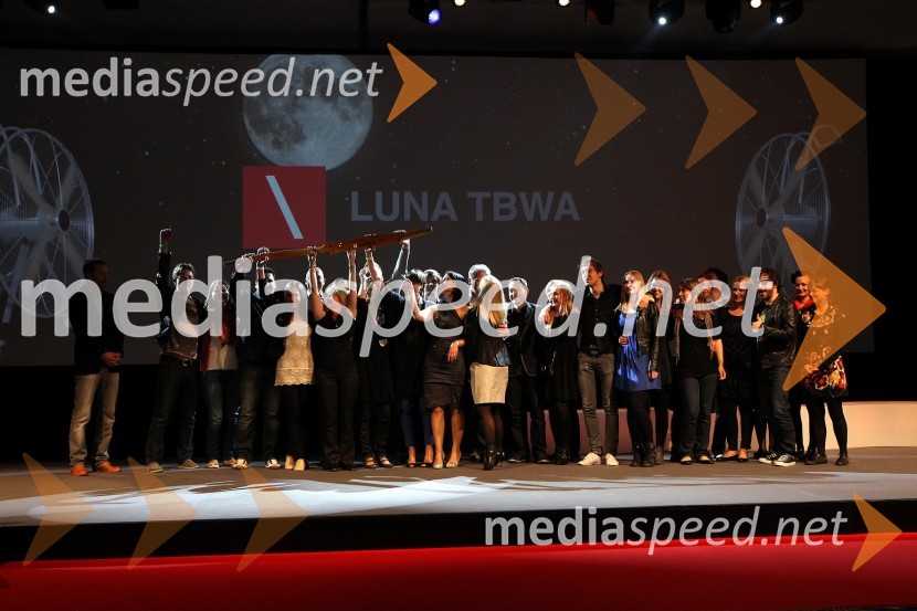LUNA\TBWA, agencija letaSOF - Slovenski oglaševalski festival, podelitev priznanj in zaključna zabava