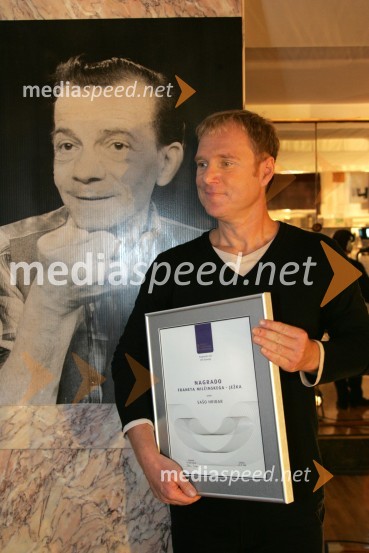Sašo Hribar, televizijski voditelj - dobitnik Ježkove nagrade 2006Podelitev Ježkove nagrade 2006