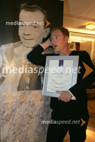 Sašo Hribar, televizijski voditelj - dobitnik Ježkove nagrade 2006Podelitev Ježkove nagrade 2006