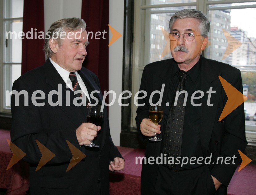 Jože Hudeček in Petar RadovićPodelitev Ježkove nagrade 2006