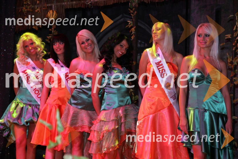 Finalistke Miss Hawaiian Tropic 2007: Nina Stropnik, Sabina Mali, Nermina Hankić, Slađana Milinković, Nina Zajc in Silvija RužićMiss Hawaiian Tropic 2007, finale
