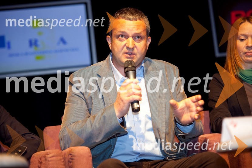 Miha Klinar, kreativni direktor in oblikovalec v GigodesignKonferenca Podim 2012, 1. dan