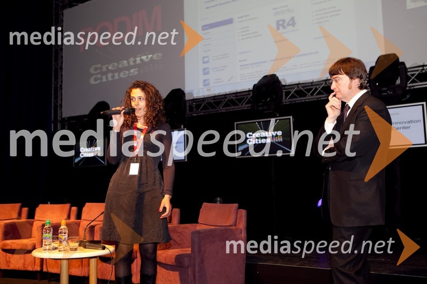 ... in Vito Orazhem, izvršni direktor RED DOT, The Design Zentrum Nordrhein WestfalenKonferenca Podim 2012, 1. dan