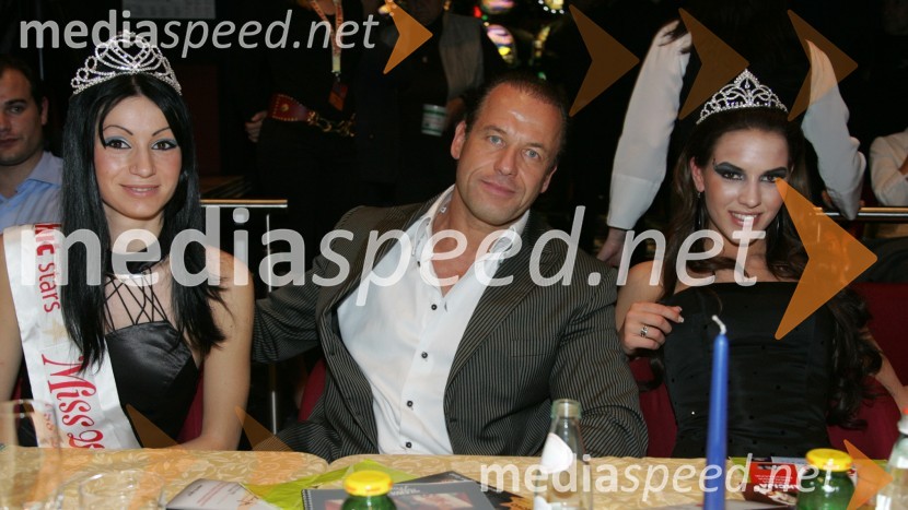 Merima Čatić, Miss Hit Stars 2006, Rajko Hrvatič, lastnik licence za Miss Hawaiian Tropic in Manca Zver, Miss Hawaiian Tropic 2006Miss Hawaiian Tropic 2007, finale