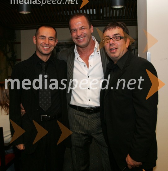 Siniša Glumičić, lepotni kirurg, Rajko Hrvatič, lastnik licence za Miss Hawaiian Tropic in ...Miss Hawaiian Tropic 2007, finale