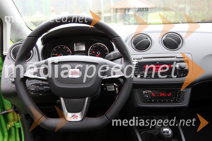	Seat Ibiza, notranjostSeat Ibiza, slovenska predstavitev