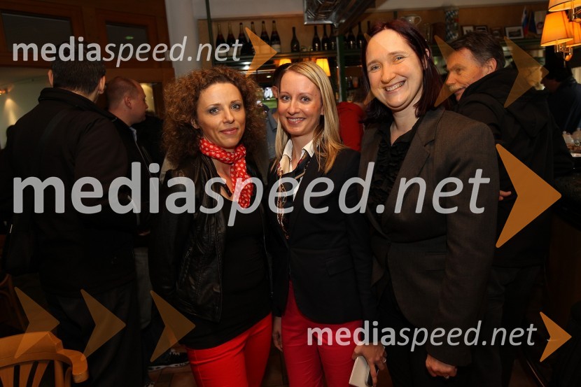 Simona Podlipny, marketing Porsche Slovenija d.o.o., Maruša Kovačič, produktni marketing znamke Seat pri Porsche Slovenija d.o.o. in Irena Godec, vodja prodaje znamke Seat pri Porsche Slovenija d.o.o.Seat Ibiza, slovenska predstavitev