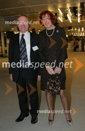 Borut Mišica, uvoznik vozil Subaru in Lada z ženo Murko, lastnico in direktorico oglaševalske agencije Media UmetnostGazela 2006, finale