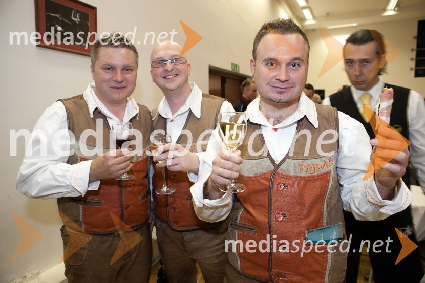 Člani ansambla PajdašiFestival polka in valček 2012