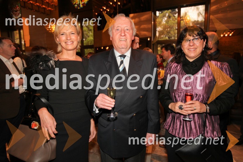 Aleša Kandus Benčina, predsednica uprave Medex d.o.o., 	Mojmir Sepe, skladatelj in ...Prenos opere Traviata iz Metropolitanske opere v New Yorku