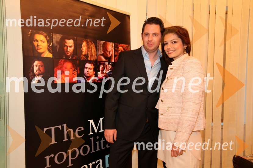 Matjaž Zaverski in Renata Tomi, Terme MariborPrenos opere Traviata iz Metropolitanske opere v New Yorku