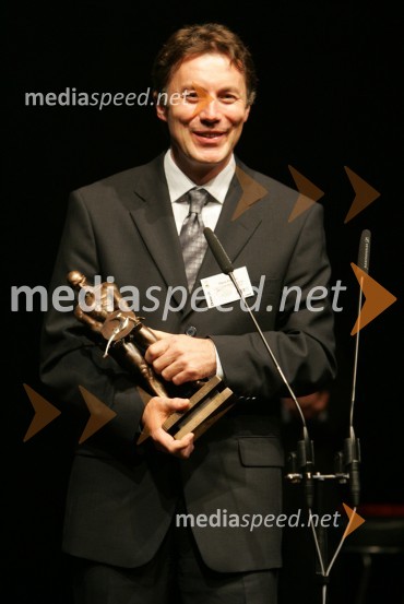 Stane Plaskan, direktor podjetja Dat-Con - dobitnik priznanja Zlata Gazela 2006Gazela 2006, finale