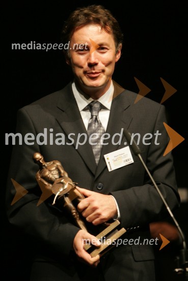 Stane Plaskan, direktor podjetja Dat-Con - dobitnik priznanja Zlata Gazela 2006Gazela 2006, finale