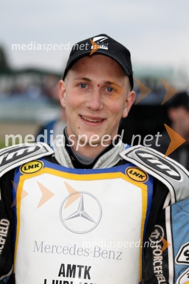 Kristian Revinšek (AMTK Ljubljana)Speedway Državno prvenstvo posameznikov Slovenije in Hrvaške - 1. dirka
