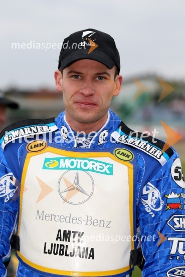 Matej Žagar (AMTK Ljubljana)Speedway Državno prvenstvo posameznikov Slovenije in Hrvaške - 1. dirka